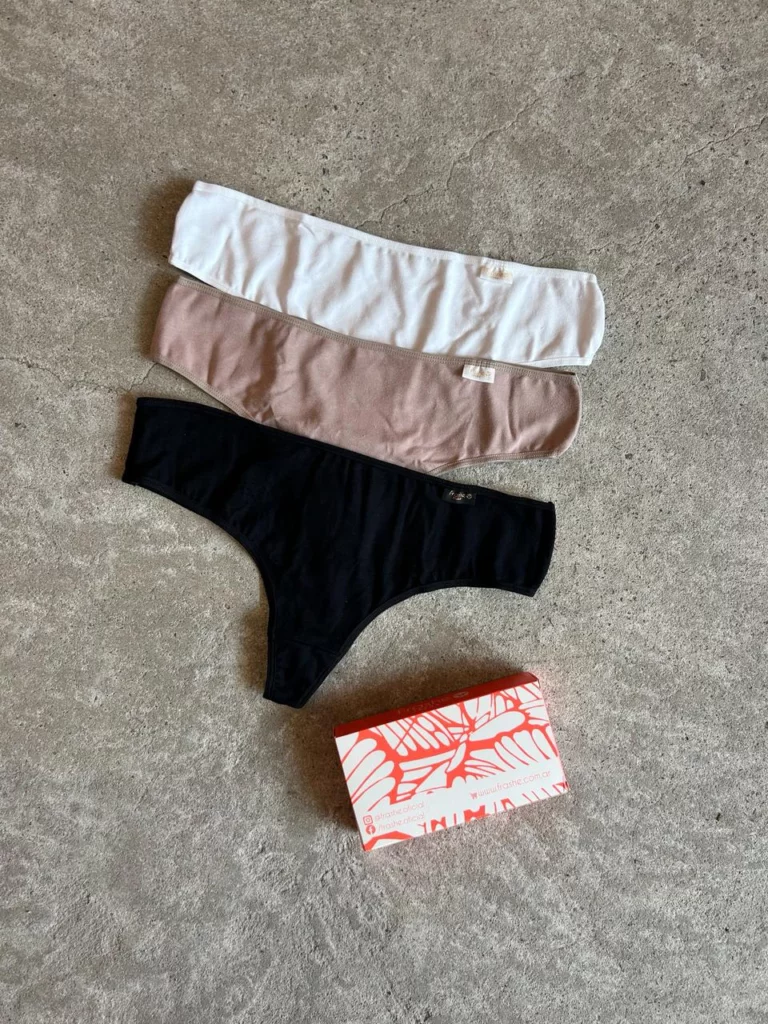 Pack X3 culoteless algodón y lycra