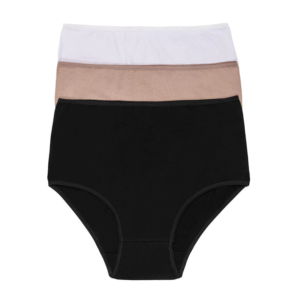 Pack X3 Bombacha alg. y lycra universal