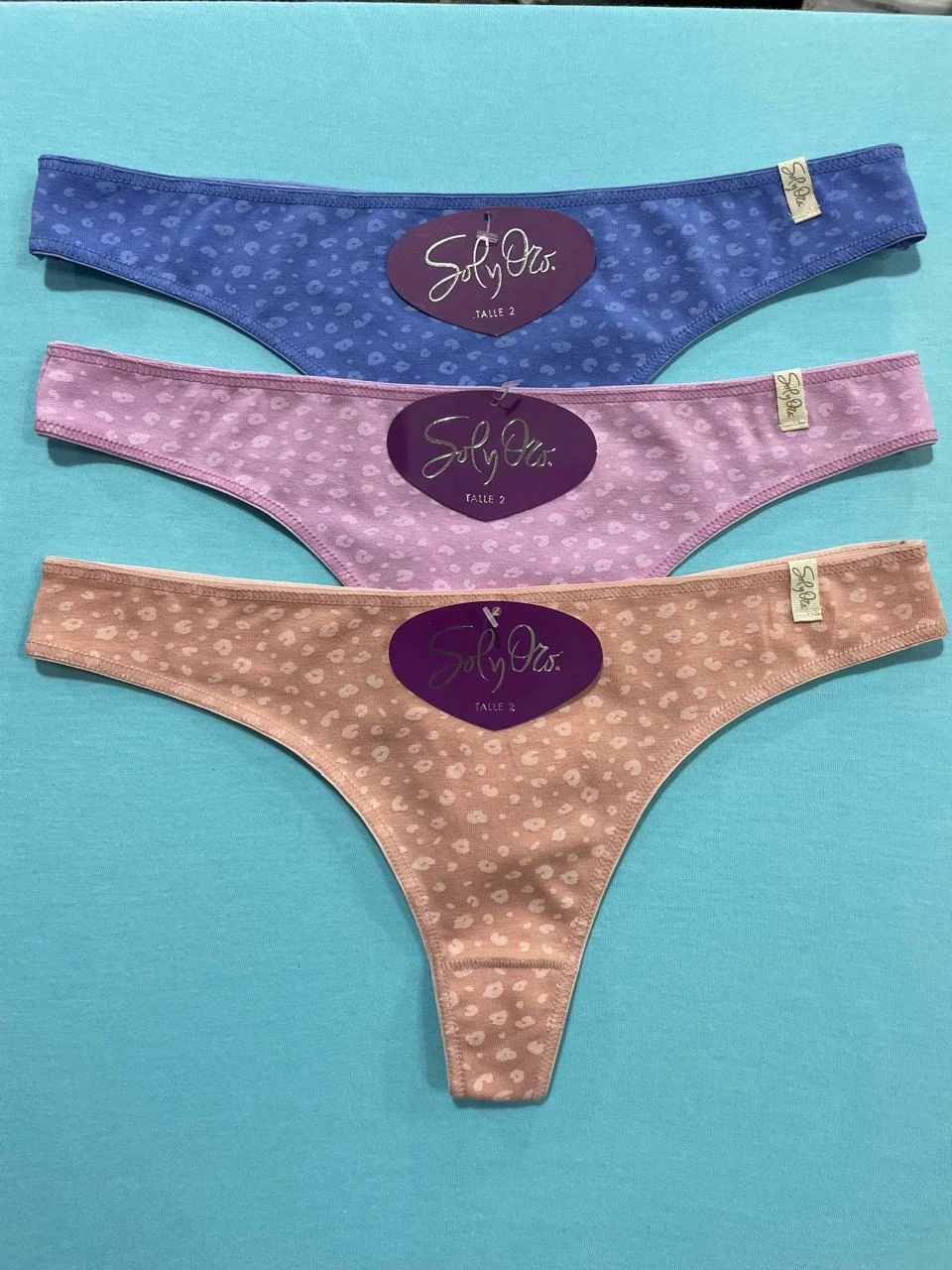 Colaless algodón estampada