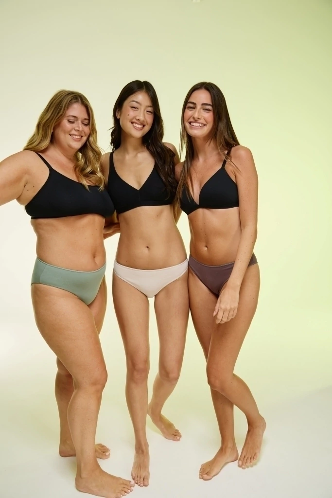 Pack X3 Colaless algodón lisa