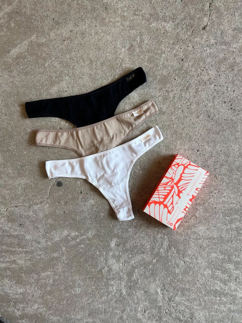 507 Pack X3 colaless algodón y lycra