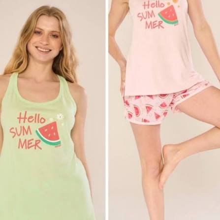 2512 Pijama Sandía Verano