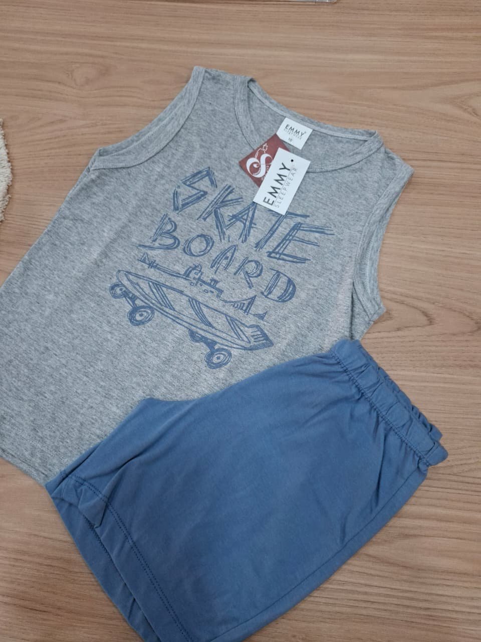 8422 Pijama musculosa algodón