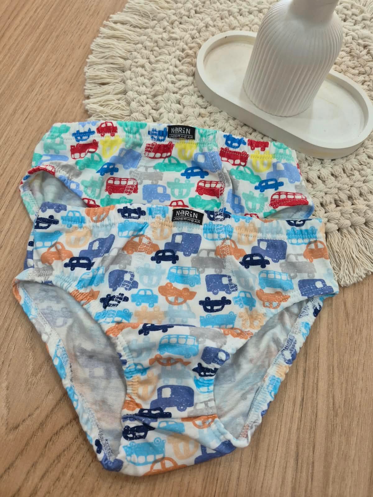 8392 Slip Niño Estampado Divertido