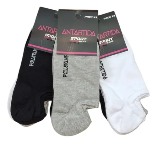 7131 Pack 3 Medias Invisibles Antartida