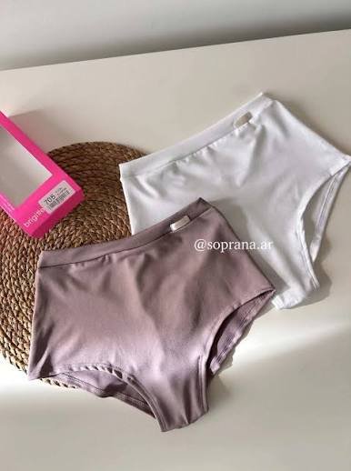 705 Pack 2 Microshorts de Microfibra